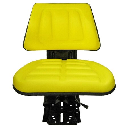 Aftermarket Yellow Seat  Fits John Deere  BT116Y BT-116Y-CC